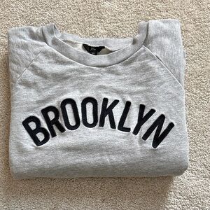 J Crew Gray Brooklyn Sweatshirt